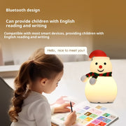 Christmas Snowman Night Light