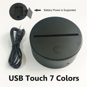 Earth Globe Table Lamp