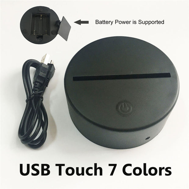 Earth Globe Table Lamp