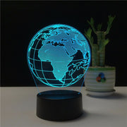 Earth Globe Table Lamp
