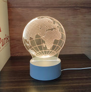 Earth Globe Table Lamp