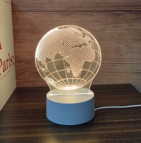 Earth Globe Table Lamp