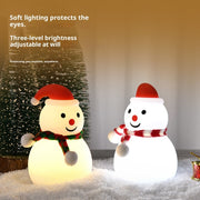Christmas Snowman Night Light