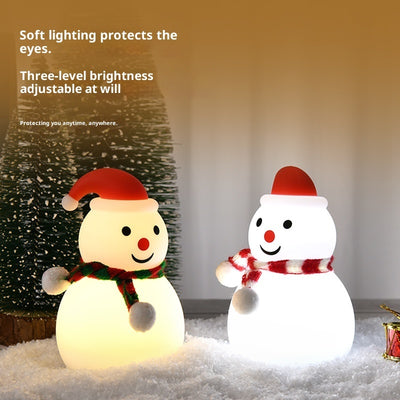Christmas Snowman Night Light
