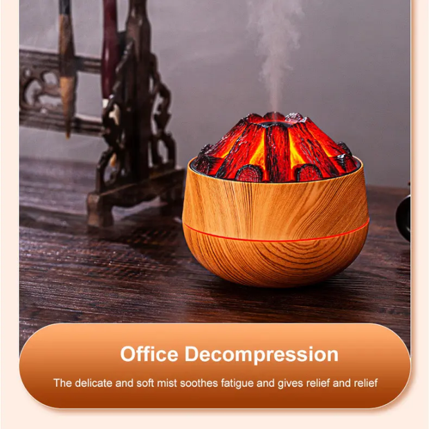 Volcano Flame Humidifier
