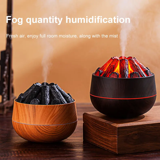 Volcano Flame Humidifier